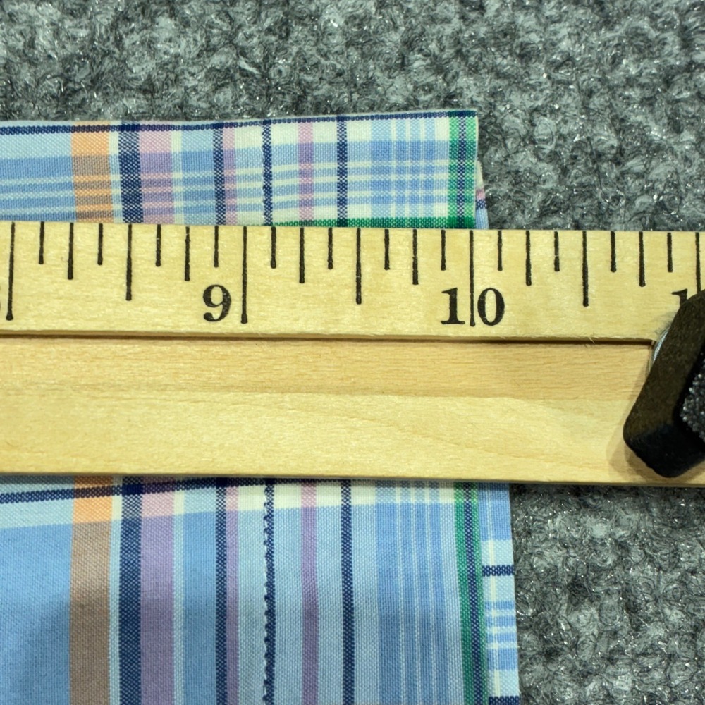 Ralph Lauren Bob Camp Dress Shirt Mens Large Plaid Short Sleeve Button Down - Picture 8 of 9